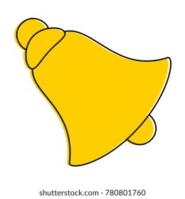 christmas bell hanging icon