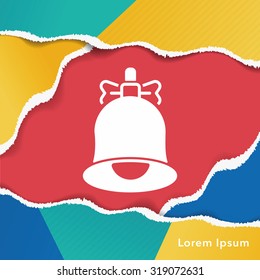 Christmas bell icon