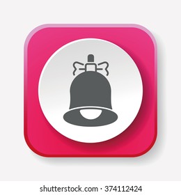 Christmas bell icon
