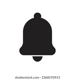 Christmas bell icon template vector illustration design