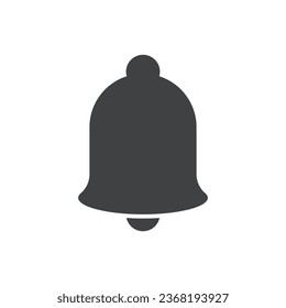 diseño de ilustración vectorial de icono de campana navideña