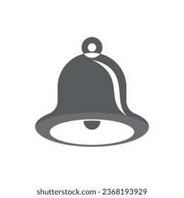Christmas bell icon template vector illustration design
