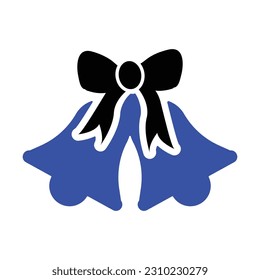 Christmas Bell Icon , Vector Graphics