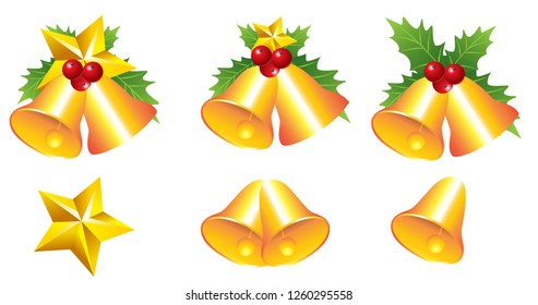 Christmas bell illustration