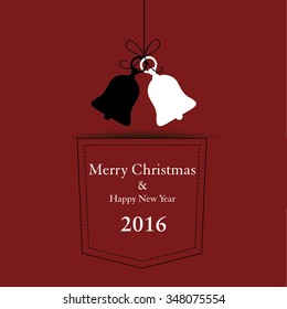 Christmas bell in pocket