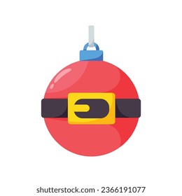 Christmas bell vector colorful stickers Icon Design illustration. EPS 10 File