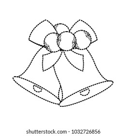 christmas bell  vector illustration