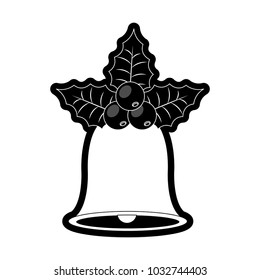 christmas bell  vector illustration