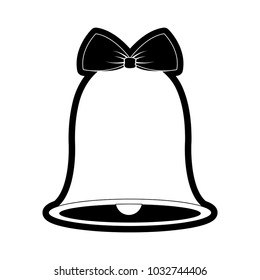 christmas bell  vector illustration