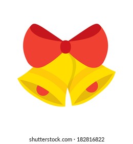 Christmas Bell Vector Illustration  