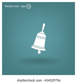 Christmas bell. Vector illustration