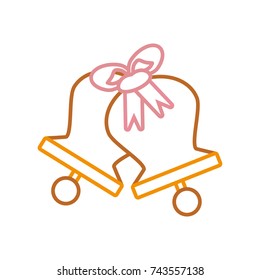 christmas bell  vector illustration