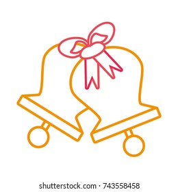 christmas bell  vector illustration
