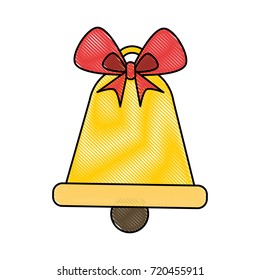 Christmas belll with bow