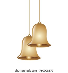 christmas bells hanging decoration traditional