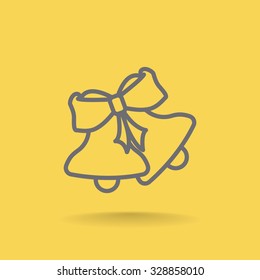 Christmas bells icon