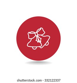 Christmas bells icon