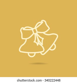 Christmas bells icon