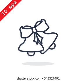 Christmas bells icon