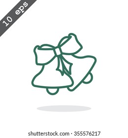 Christmas bells icon