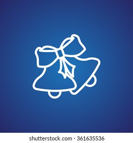 Christmas bells icon