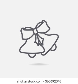 Christmas bells icon