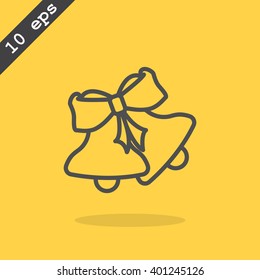 Christmas bells icon