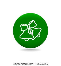 Christmas bells icon