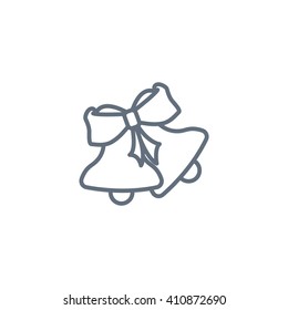 Christmas bells icon