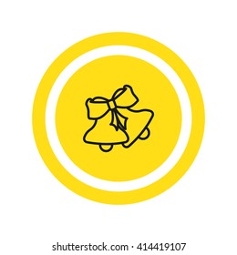 Christmas bells icon