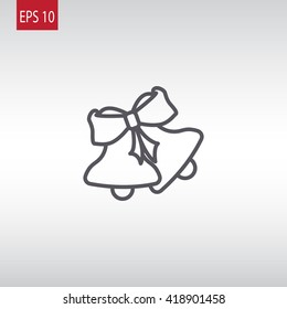 Christmas bells icon