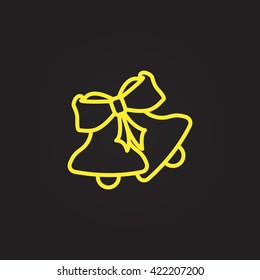 Christmas bells icon