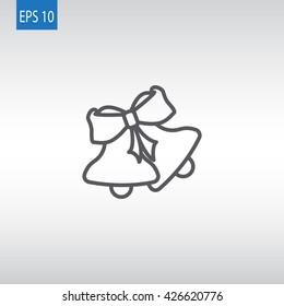Christmas bells icon