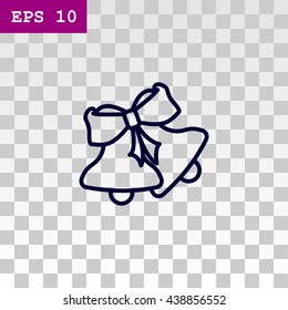 Christmas bells icon