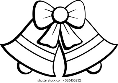 campanas de Navidad con cinta adhesiva