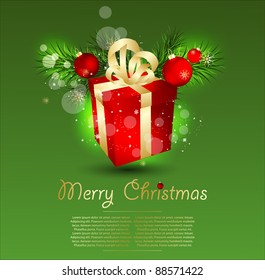 Christmas Bells vector illustration.