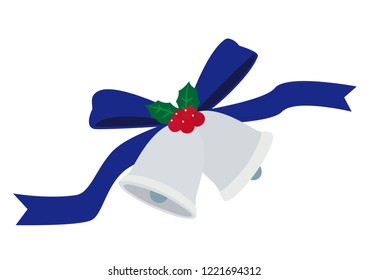 Christmas bells vector image