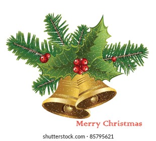  campanas de Navidad.Vector