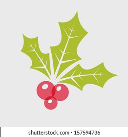 Christmas berry icon