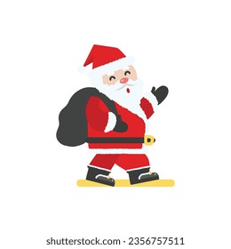 Christmas big set of elements with cookies, globe, lights, bells, balls, presents, candles, tree, wreaths. Stickers set. Vector Illustration