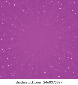 Christmas of big and small snowflakes in purple colors background