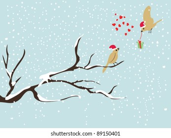 christmas bird
