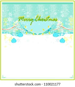 Christmas birds with decorative balls