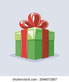Christmas black silhouettes isolated vector image, Logo box with gifts vector illustration, Merry christmas greeting card with gift boxes vector logo, Merry christmas happy new year logo amp symbol.