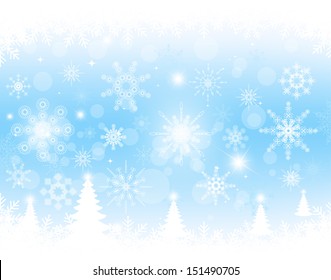 	Christmas blue background