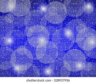 Christmas blue background 