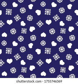 Christmas Blue Holiday seamless pattern background for website graphics, fashion textiles