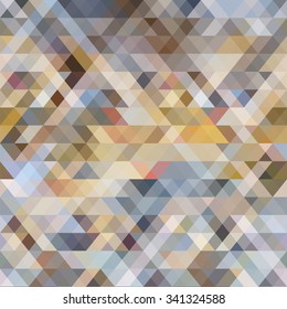 Christmas blues. Abstract background from colored squares. vector illustration