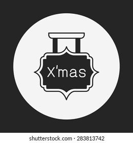 Christmas board icon