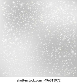 Christmas bokeh background, vector illustration